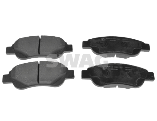 Brake Pad Set, disc brake - 62 91 6589 SWAG